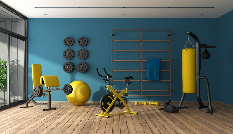 Fitness Room Painting