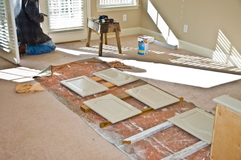 Garage Cabinets Painting